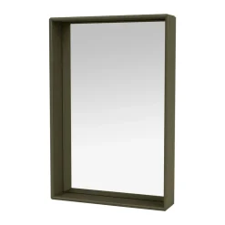 Väggspeglar-Montana Shelfie colour frame spegel 46,8x69,6 cm, Oregano
