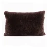 Shepherd Lina fårskinnskudde 40 x 30 cm, mörkbrun^Shepherd of Sweden Outlet