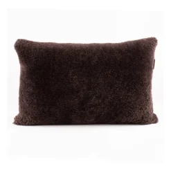 Shepherd Lina fårskinnskudde 40 x 30 cm, mörkbrun^Shepherd of Sweden Outlet
