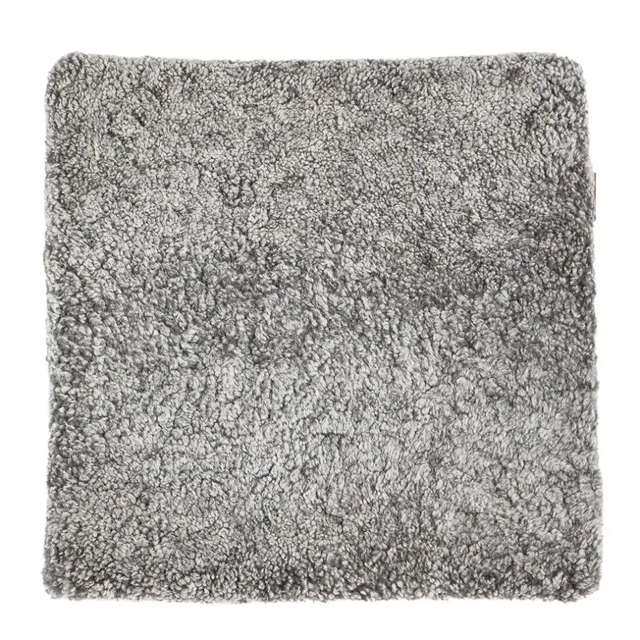 Shepherd stolsdyna Jill vadderad 40 x 40 cm, grågrafit^Shepherd of Sweden