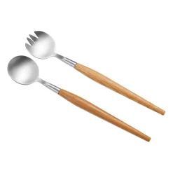 Sico salladsbestick 28 cm, Rostfritt stål-akacia^Dorre New