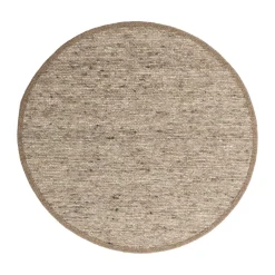 Sierrafil round matta, Macchiato nr. 125, Ø200 cm^Tisca