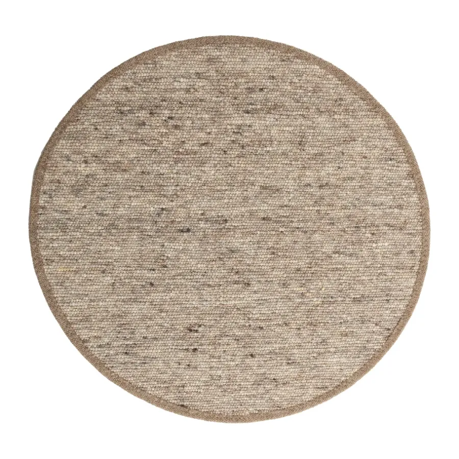 Sierrafil round matta, Macchiato nr. 125, Ø300 cm^Tisca Outlet