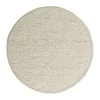 Runda Mattor-Tisca Sierrafil round matta, Natural white nr. 11, Ø300 cm