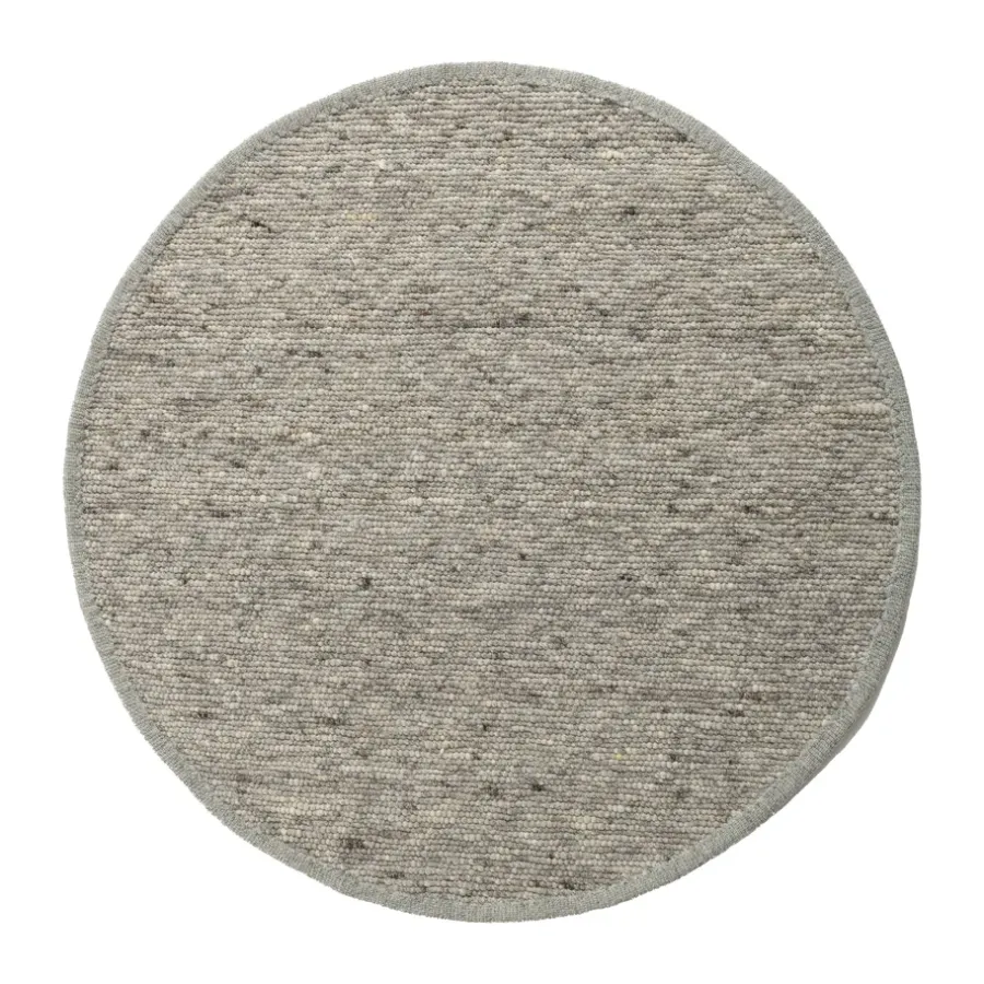 Runda Mattor-Tisca Sierrafil round matta, Silver nr. 28, Ø300 cm