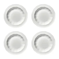 Djupa Tallrikar-Serax Silhouette djup tallrik M Ø23,7 cm 4-pack, White