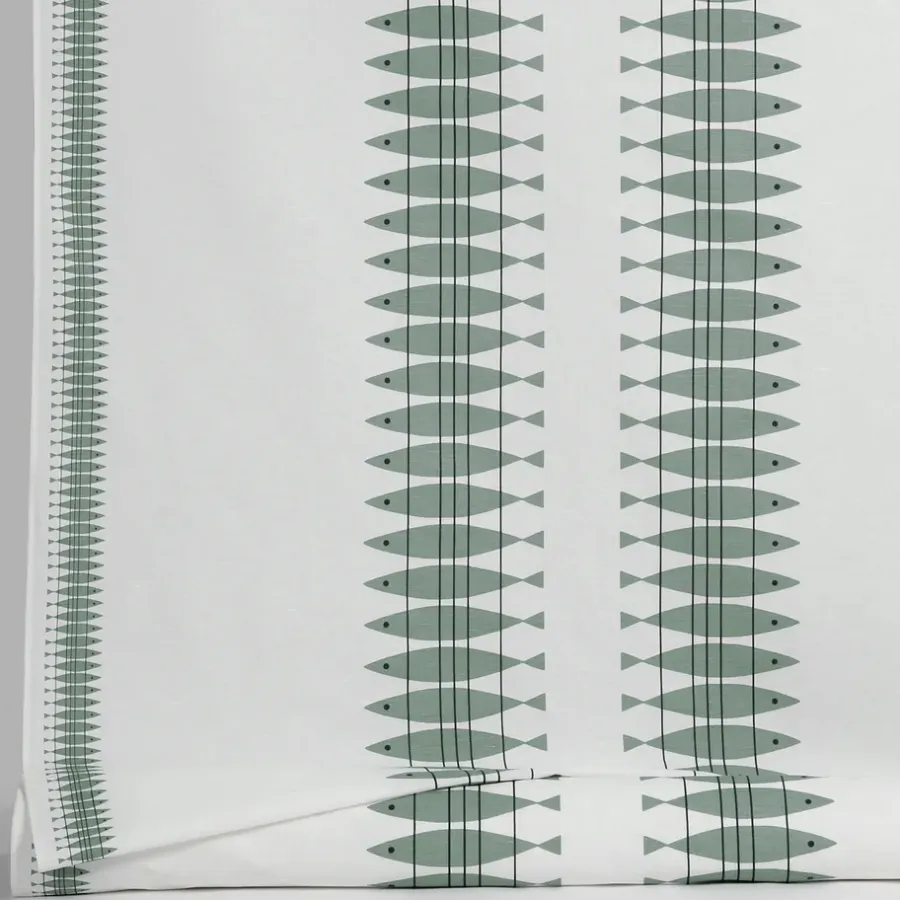 Sill vaxduk metervara, Gröngrå^Almedahls Outlet