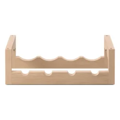 Silo stapelbart vinställ, Oljad ask^Massproductions Outlet