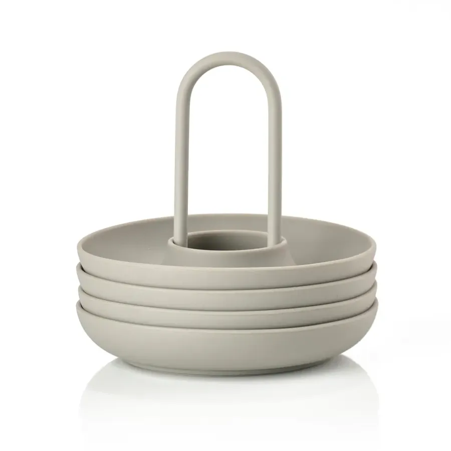 Singles äggkopp 4-pack med hållare, Mud^Zone Denmark Hot