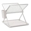 Diskställ-Brabantia Sinkside hopfällbart diskställ 37 cm, Ljusgrå