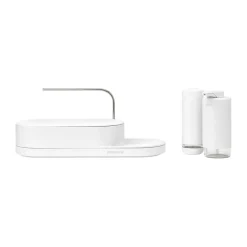 SinkStyle diskbänksorganiserare set 3 delar, Mineral Fresh White^Brabantia Clearance