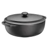 Gjutjärnsgrytor|Grytor-Skeppshult Gjutjärn Skeppshult gryta oval med järnlock, 4 l
