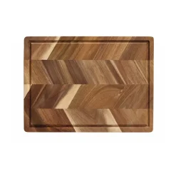 Skärbräda fiskbensmönster 26x40 cm, Akaciaträ^Aida Sale