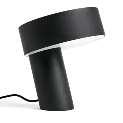 Skrivbordslampor-HAY Slant bordslampa, Soft Black
