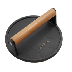 Smash Burger hamburgerpress 18 cm, Gjutjärn^Nordwik Clearance