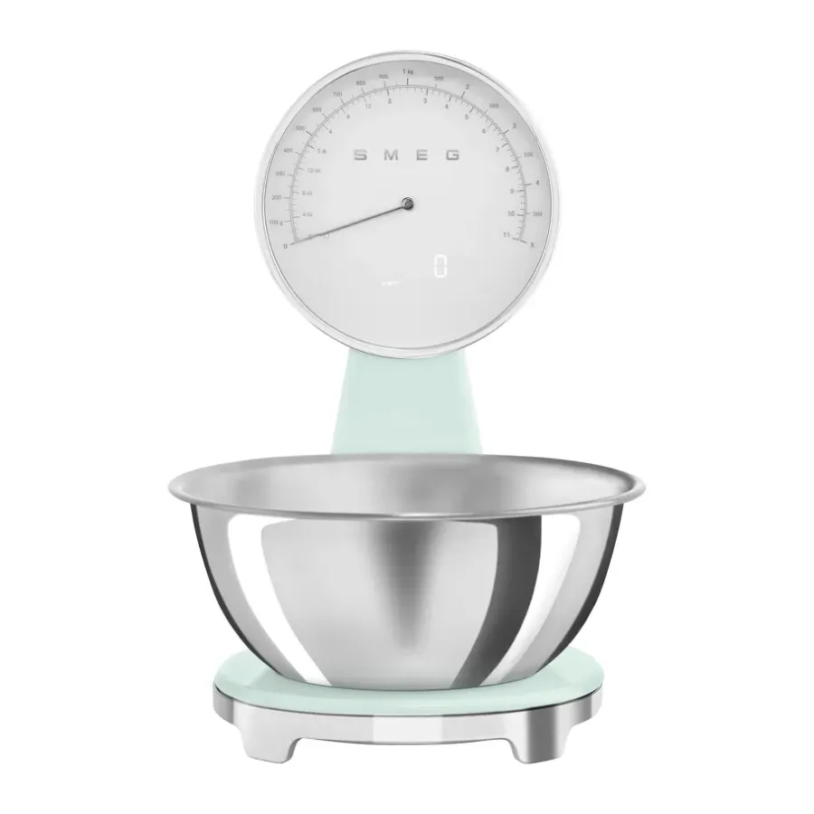 50's Style analog köksvåg, Pastell green^Smeg Discount