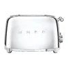 Brödrostar-Smeg 50's Style brödrost 4x4 skivor, Krom