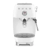 50's style halvautomatisk espressomaskin ECF03, White^Smeg Clearance