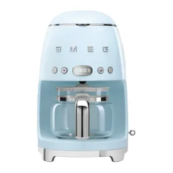 50's Style kaffebryggare 10 koppar, Pastell blå^Smeg Clearance
