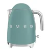50's Style vattenkokare 1,7 L, Emerald green^Smeg