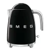 Vattenkokare-Smeg 50's Style vattenkokare 1,7 L, Svart