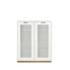 Skåp & Vitrinskåp|Skåp & Vitrinskåp-Asplund Snö E vitrinskåp, white, eksockel, dj.42 cm