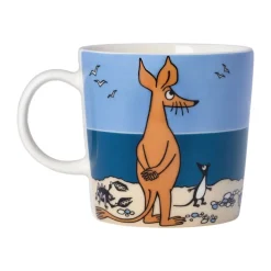 Muminmuggar|Kaffekoppar-Moomin Arabia Sniff Muminmugg 30 cl, Blå