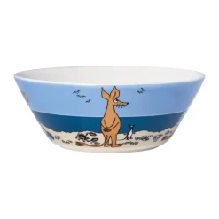 Muminskålar|Frukostskålar-Moomin Arabia Sniff Muminskål Ø15 cm, Blå