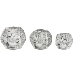 Ljuslyktor & Ljusfat-Kosta Boda Snowball ljuslykta 3-pack, 3-pack