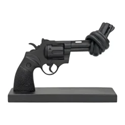 Dekorationsdetaljer-Non Violence Soft black 30 cm, Svart