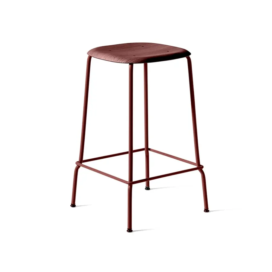 Soft Edge 30 Low barpall, Fall red, fall red stålstativ^HAY Discount