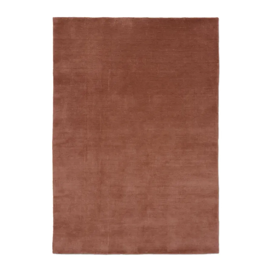 Bomulls- & Trasmattor|Ullmattor-Classic Collection Solid matta, Coral, 250x350 cm