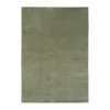 Bomulls- & Trasmattor|Ullmattor-Classic Collection Solid matta, Grön, 250x350 cm