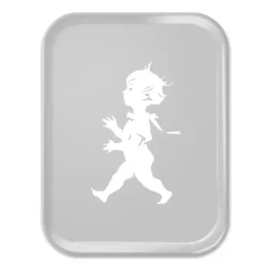 Solstickan bricka 28x36 cm, Grå^Solstickan Design Discount