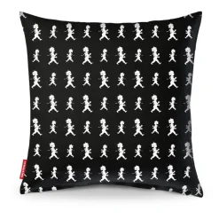 Solstickan kuddfodral 50x50 cm, Svart^Solstickan Design