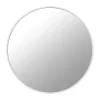 Sphere spegel Ø80 cm, White^Scandi Living Online