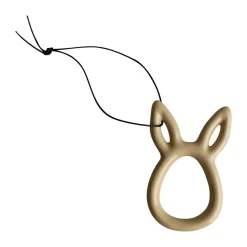 Sprinkle rabbit påskhänge 8 cm, Shiny yellow^DBKD New