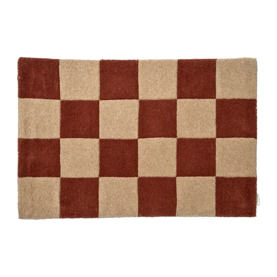 Dörrmattor-Classic Collection Square dörrmatta 60x90 cm, Brown-natur
