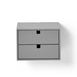 Byråer & Hurtsar|Byråer & Hurtsar-1898 Square lådhurts, grå