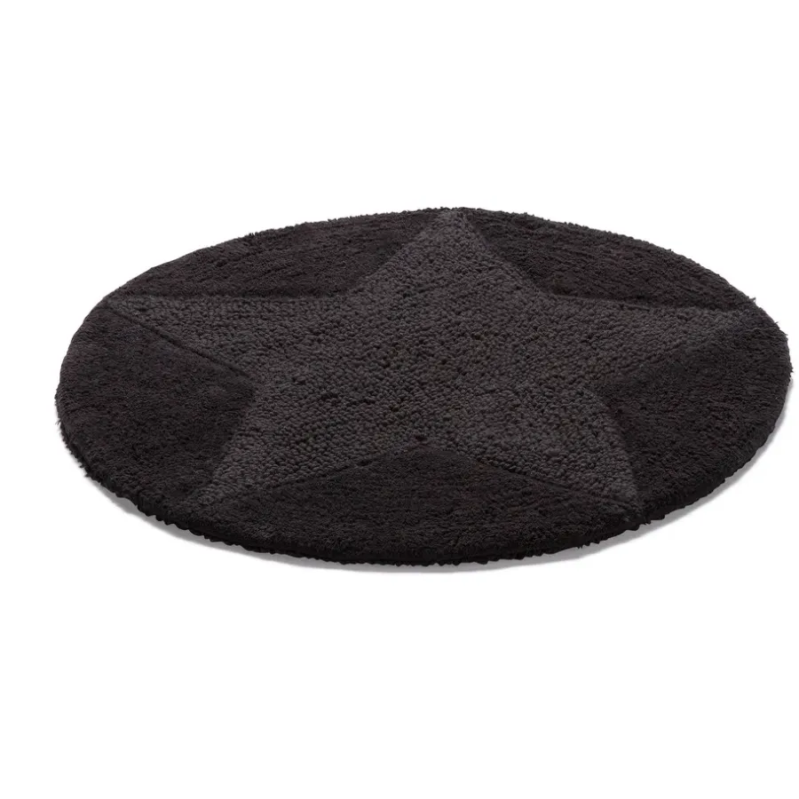 Star matta rund, svart^Etol Design Outlet