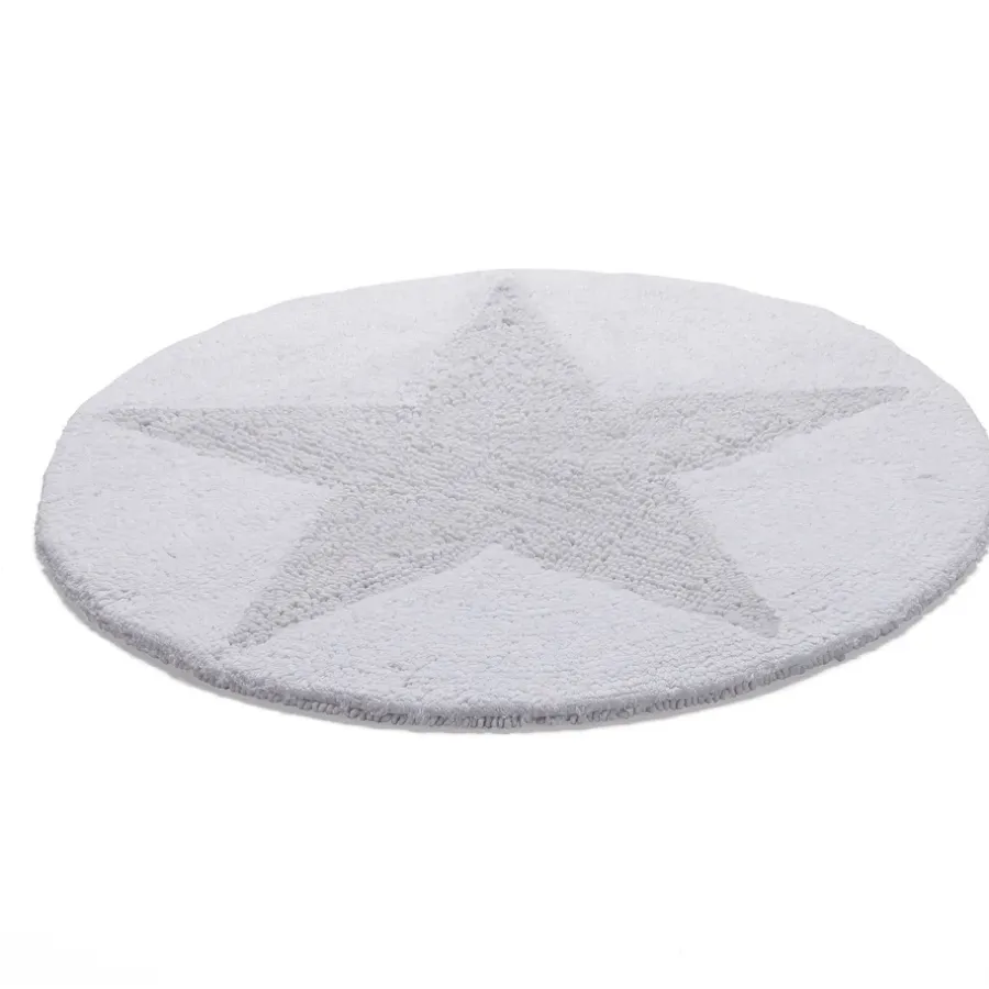 Star matta rund, vit^Etol Design Online