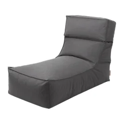 Sittmöbler·Solstolar & Solsängar|Solstolar & Solsängar-Blomus STAY loungefåtölj sittpuff 60x120 cm, Coal