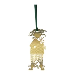 Juldekorationer & Julpynt-Pluto Design Stig Lindberg Karneval dekorationshänge, Guld