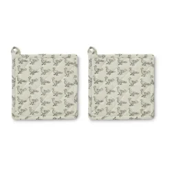 Grytlappar & Grytvantar|Grytlappar & Grytvantar-Boel & Jan Stina grytlapp 20x20 cm 2-pack, Beige