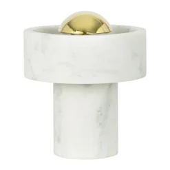 Stone Portable LED bordslampa 28 cm, Marble-gold^Tom Dixon Discount