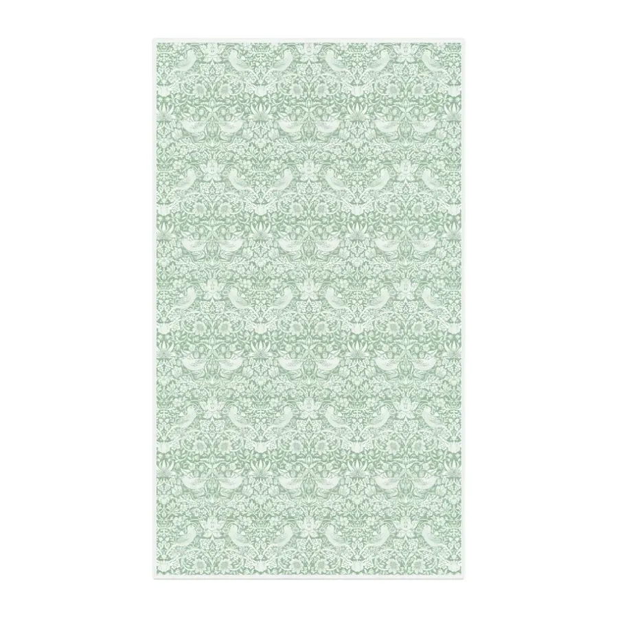 Dukar|Dukar-Ekelund Linneväveri Strawberry Thief bordsduk 150x250 cm, Grön