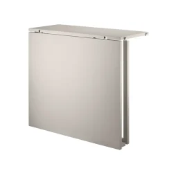 Matbord-String fällbord, Beige-beige metallben