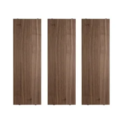 Stringhylla|Hyllor & Hyllsystem-String hyllplan, valnöt, 58x20 cm, 3-pack
