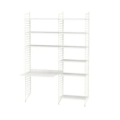 Förvaring För Barnrum-String hyllplan, vit, 78x30 cm, 3-pack