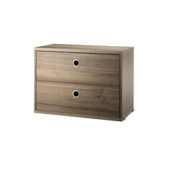 lådhurts, valnöt, 58x30 cm^String Online